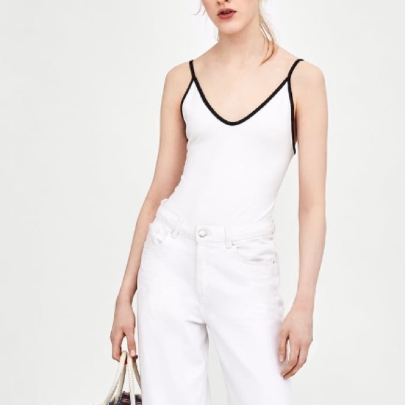 white bodysuit zara